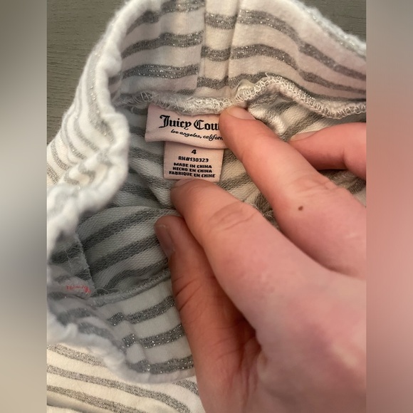 Juicy Couture Toddler Girl Size 4 Coral Summer Outfit Set - Picture 7 of 11